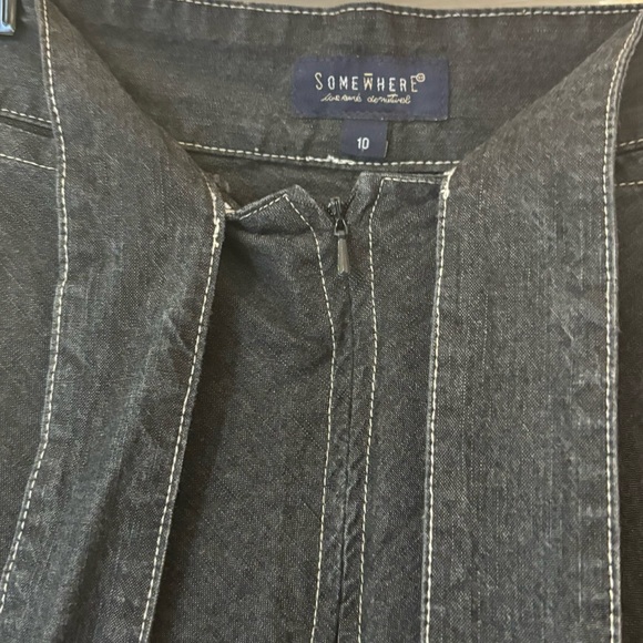 SOMEWHERE denim skirt - Size 10 - Picture 6 of 10